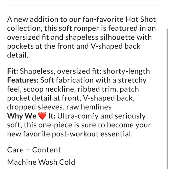 Free people movement hot shot tee romper - Picture 6 of 6